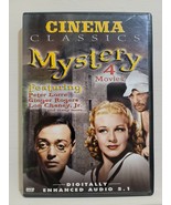 FAST FREE SHIP, Scratch-Free: 4-Movie Mystery Cinema Classics (DVD) Guar... - £5.82 GBP