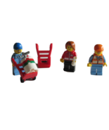 Lot LEGO CITY 60100 Minifigure Airport Worker Helicopter Pilot Delivery ... - €8,06 EUR