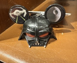 Disney Parks Star Wars Darth Vader Mickey Mouse Ears Hat Ornament New - $36.90