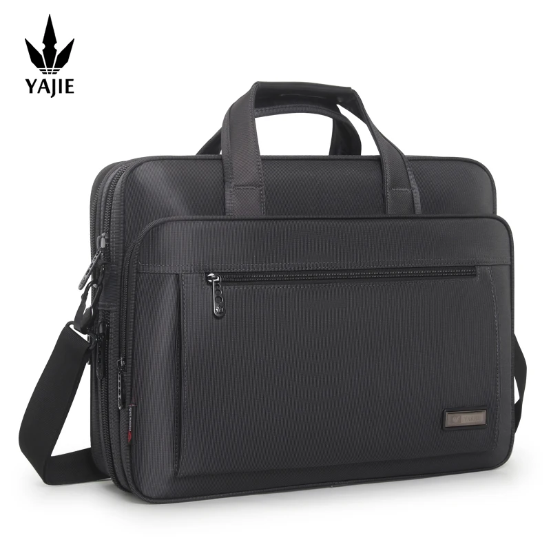 Large Briefcases For Men Canvas Tote Bag Laptop Case 15.6 Inch Bag Water... - $73.12