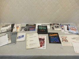 Computer Gaming Ephemera Manuals LOT Atari ST Commodore Amiga Mac + more - $48.37