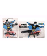 Vintage CORGI JR. (1975) BATMAN TWO PACK BATMOBILE/BATBOAT &amp; BATCOPTER C... - $5,703.29 MXN