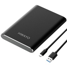 120Gb Portable External Hard Drive, Usb3.1 Gen 1 Type C Ultra Slim 2.5&#39;&#39; Hdd Sto - £23.86 GBP