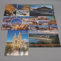 Lot of 6 Cornwall Great Britain Souvenir Postcards United Kingdom Falmouth - $14.84