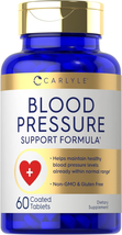 Blood Pressure Support High BP Supplement with Potent Vitamins &amp; Herbs 60 capsul - £16.49 GBP