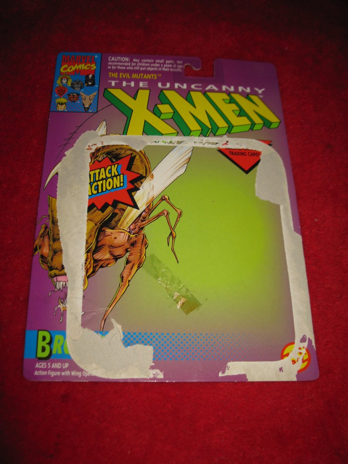 Primary image for 1993 Toybiz / Marvel Comics X-Men Action Figure: Brood - Original Cardback