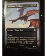 Voracious Fell Beast Magic The Gathering Lord Of The Rings MTG 422 Blac ... - $2.93