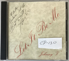 Let it be Me  Johnny V.  Music CD Signed copy (CD-130) - £2.33 GBP