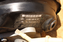 2005-2011 MERCEDES BENZ SLK350 BRAKE BOOSTER MASTER CYLINDER ASSY K2431 image 9