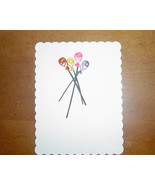 Ivory Handcrafted Paper Quill Balloon Card - £4.65 GBP
