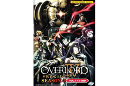DVD Anime Overlord Season 4 ( IV ) TV Series (1-13 End) English Dub, All Region - £18.68 GBP