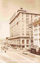 Wintrhop Hotel Roxy Theater Tacoma Washington 1940s RPPC Real Photo postcard - £6.27 GBP