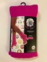 ADULT NEON Pink LEG WARMERS 80S WORKOUT AEROBICS COSTUME LEGWARMERS DANCER - $10.95