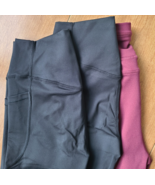 Lot of 3 Womens M High Waisted Workout Athletic Leggings Pants Woobilly ... - $458.73 MXN