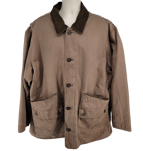 Orvis Men’s Size XXL 2XL Field Barn Chore Quilted Lined Jacket Coat Corduroy - £58.34 GBP