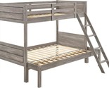 Coaster Home Furnishings Ryder Twin Over Full Solid Wood Bunk Bed with G... - $708.99