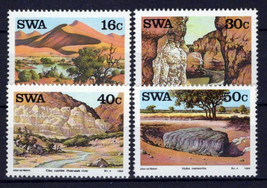 South West Africa 598-601 MNH Historic Sites Landscapes ZAYIX 0424S0167M - £2.55 GBP