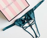 Victoria’S Secreto Muy Sexy Braguitas Lazo Cordones sin Puente Braga Ver... - $19.69