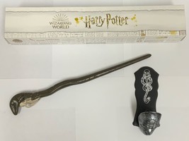 Harry Potter Noble Collection Death Eater Skeleton Snake 12” Wand Wizarding - $29.69