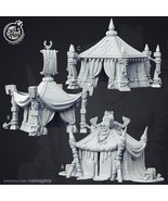 3D Printed Cast n Play - Tournament Tents 28mm 32mm D&amp;D - $554.91 MXN+