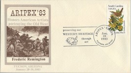 ZAYIX United States Event Cover - ARIPEX &#39;83 Western Heritage - Freric Remington - $2.25