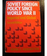 SOVIET FORIEGN POLICY SINCE WW2 ALVIN RUBENSTEIN RUSSIA UKRAINE BELARUS ... - $6.93