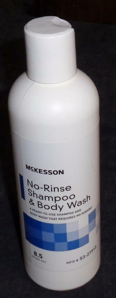 McKesson No-Rinse Shampoo &amp; Body Wash - BRAND NEW BOTTLE - GREAT GENTLE ... - $9.89