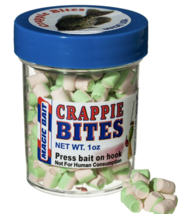 Magic Bait CRP-01 Crappie Bites, Chartreuse And White, 1 Oz. - £4.65 GBP