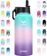 Wide Mouth Vacuum Insulated 18/8 Stainless Steel, 32 Oz, Gradient Mint Pink - $33.97