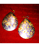 Stunning Oriental style Vintage earrings - $277.07 MXN