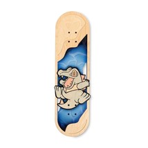 Pokemon Bear Walker Totodile Skateboard Deck + x2 Wall Mounts Maple Figure - $482.90