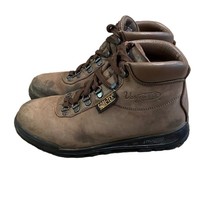 Vasque Sundowner Brown Leather Hiking Boots Mens Size 7.5 M Gore-Tex Waterproof - £47.18 GBP