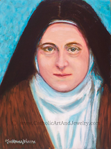 Therese in Blue Original Painting - £930.29 GBP