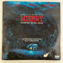 Misery LaserDisc LD (1990) 7777 Stephen King Classic, James Caan Kathy B... - £7.73 GBP