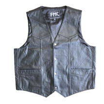 First Manufacturing Company Highside Mens Vest Leather XXL 2XL - $39.99