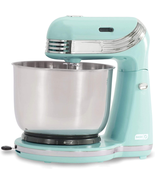Electric Mixer 6 Speed Stand Mixer With 3 Quart Stainless Steel Mixing B... - £50.38 GBP