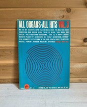 Vintage Sheet Music Song Book All Organs All Hits Vol 3  1963 - $21.75