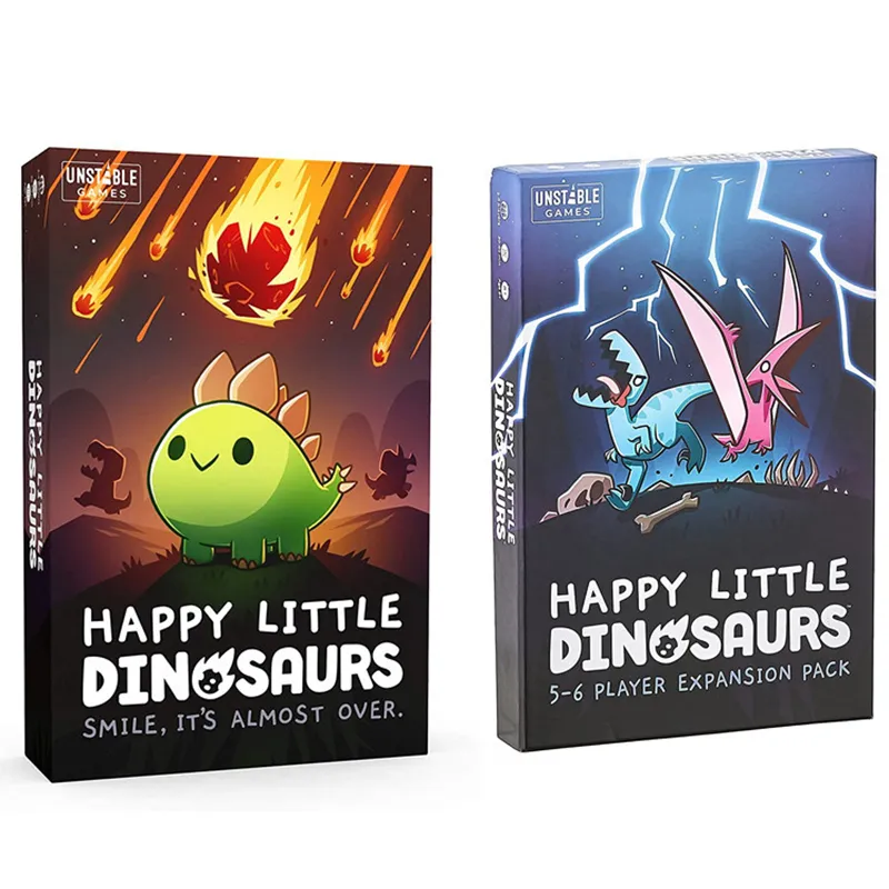 Happy Little Dinosaurs Basic Expansion Edition Collection Dobble Board Game - £9.64 GBP+
