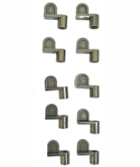 3/8&quot; Sunscreen Clips BRONZE PACK OF 10  Window Screen Metal Diecast Die ... - $181.91 MXN