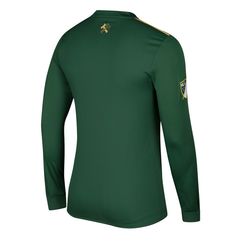 NWT men medium Adidas adizero Climacool Portland Timbers Home Jersey Long Sleeve Item image 2
