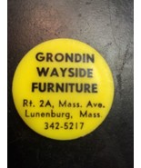 Grondin wayside furniture Lunenburg MASS Milk bottle top vintage collect... - $188.77 MXN