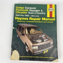 Haynes Repair Manual 30010 Dodge Caravan Plymouth Voyager Chrysler Town ... - $4.96