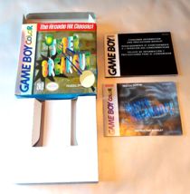 Game Boy Color Super Breakout Nintendo Namco Empty Box Only With Booklet No Game - £8.99 GBP