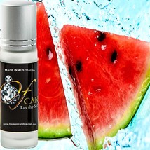 Juicy Watermelon Premium Scented Roll On Fragrance Perfume Oil Hand Poured Vegan - £10.25 GBP+