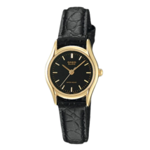 Casio Woman Leather Band Analogue Wrist Watch LTP-1094Q-1A - £26.92 GBP