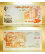 Vietnam 1970 RVN Money 500.00 Dong Banknotes  - £8.72 GBP