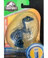 Imaginext Blue Baby Raptor Velociraptor Egg Dinosaur Jurassic World Park... - £10.38 GBP