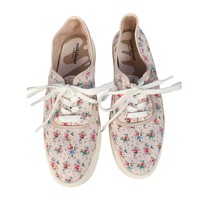 Cool Planet By Steve Madden Shoes 11M Womens Pink Platform Floral Shoes Lace Up - £22.85 GBP