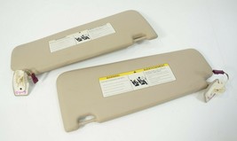 11-2016 bmw f10 528i left right side interior sun visor sunvisor mirror ... - $89.87