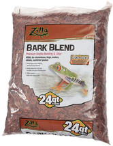 Zilla Bark Blend Premium Reptile Bedding and Litter 48 quart (2 x 24 qt) Zilla B - £82.97 GBP